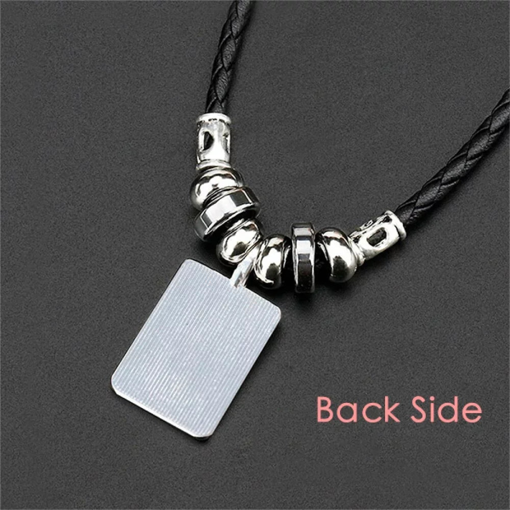 Torque Necklace June May Rope Zodiac Leather Pendant Jewelry Geni Constellation