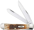 Amber Bone CV Case Knife Trapper Pocket