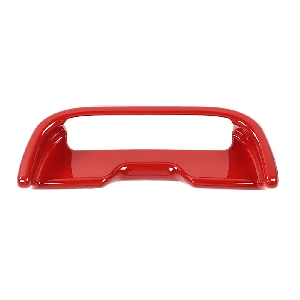 , Red Trim Armrest ABS Teledu Center m Console 2pcs Button