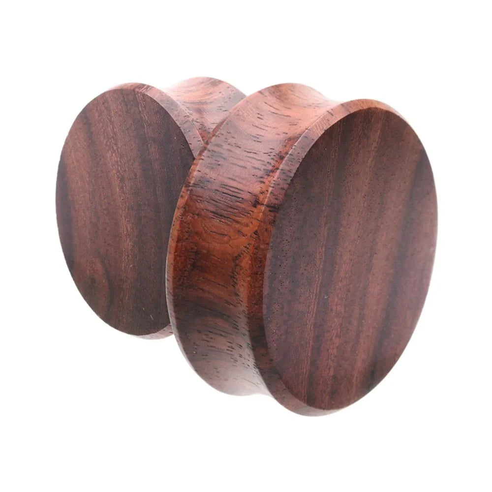 Ear Double Supersize Plug Wood Sono Gauge Flared