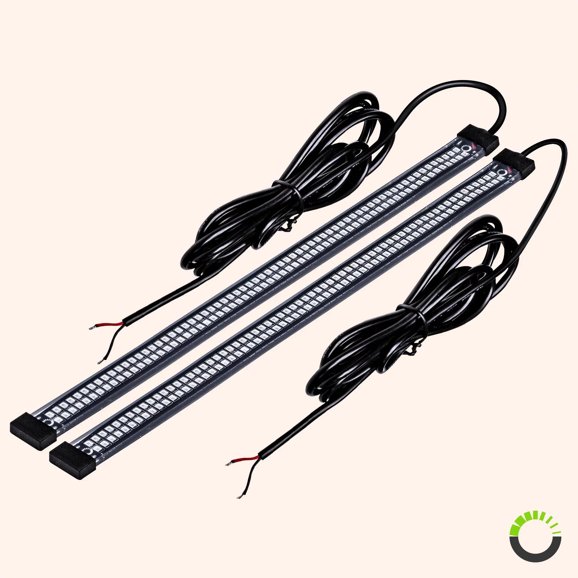 2-Row Kayak Strip Kit Navigation Light Marine Red LED Boat for 132 Green Pontoon
