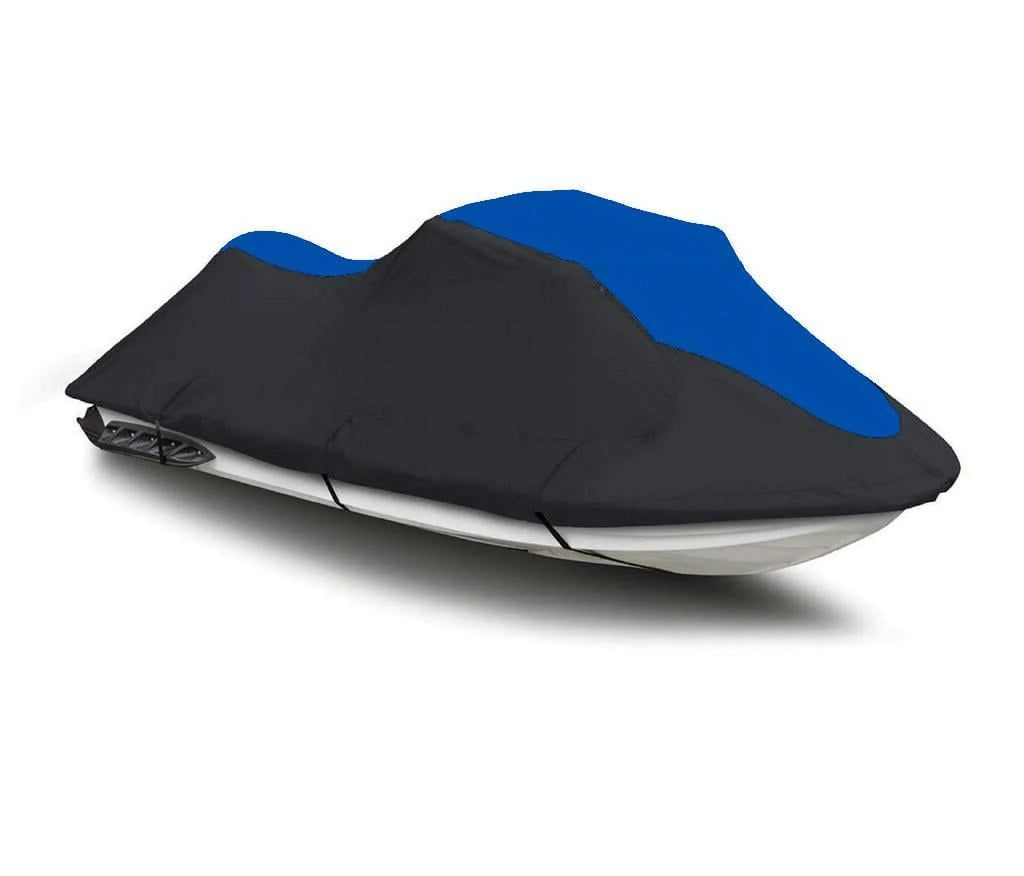 Cover BLUE / Jet 1998 for 1-2 600 Seater 1997 Cover Polaris Trailerable HEAVY-DUTY, SLXH Compatible Ski BLACK DENIER