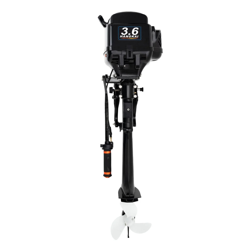 Fishing CDI Outboard Stroke Cooling HP Boat Water Engine 3.6 Outboard HANGKAI Motor 90cm/35.4in Boat 2 Motor