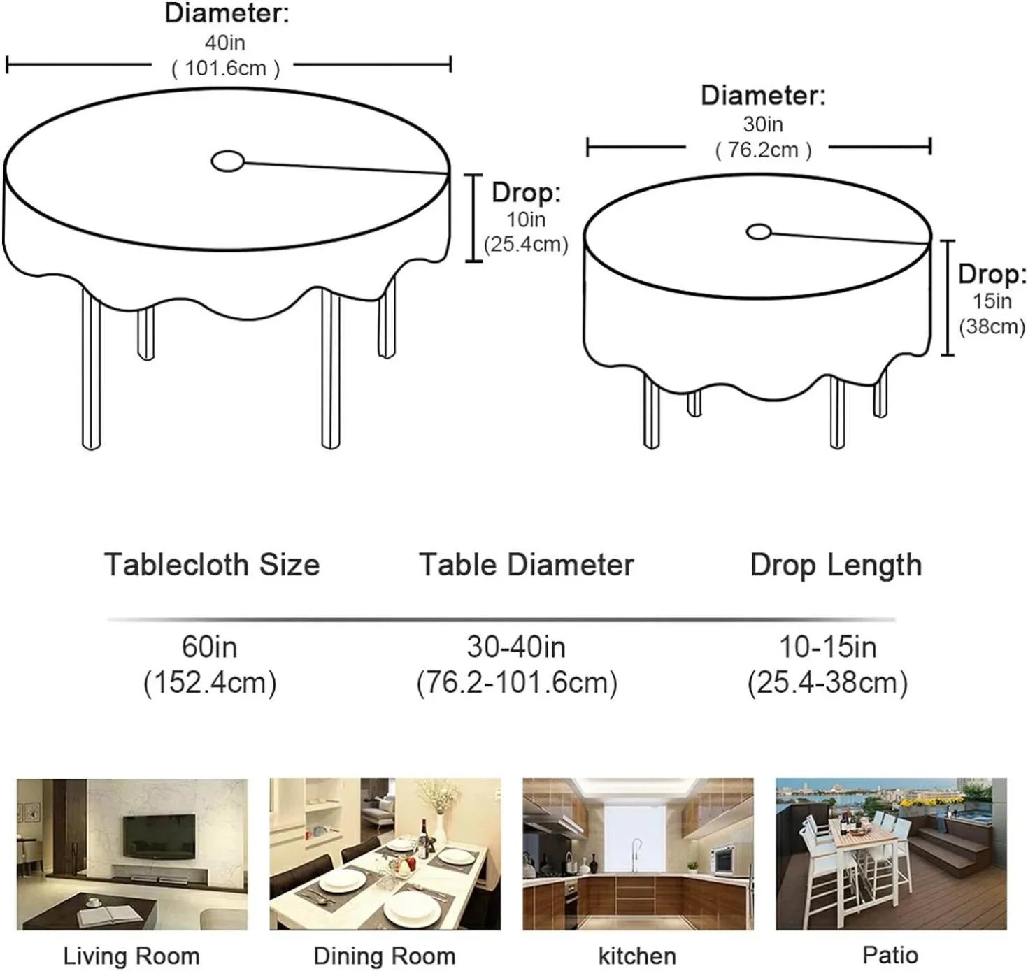 Fluid for with Outdoor Abstract Umbrella Patio Backyard Covers Cloths 60In,Waterproof Art Table Natural Hyjoy Luxury Round Hole Zipper,Party /BBQ/Picnic Table and Round Painting Tablecloth
