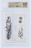 Certified #11/25 - Card Authenticated Fanatics Manning #6 Relic - 2007 Playoff BGS Subgrades Autographed Colts 9,9.5,9.5,9.5 Authentic Treasures Peyton National Indianapolis 9.5/10