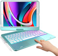 Trackpad 10.5, iPad Gen, (Seafoam) 8th Holder Keyboard Air Generation with Slim Pencil Cover Protective 3, with (2020), Pro Generation Wireless (2021), Typecase Backlit 7th for 9th Case 10.2-inch iPad