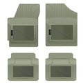 (Gray) Floor Set Protection Fit Weather GV80 2022-2023 PantsSaver -4 Custom Genesis Mats for Piece All