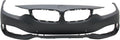 Compatible Holes with and Camera Convertible/Coupe/Hatchback BUMPER Front 2014-2017 PDC BMW Primed Sensor For COVER 4-SERIES