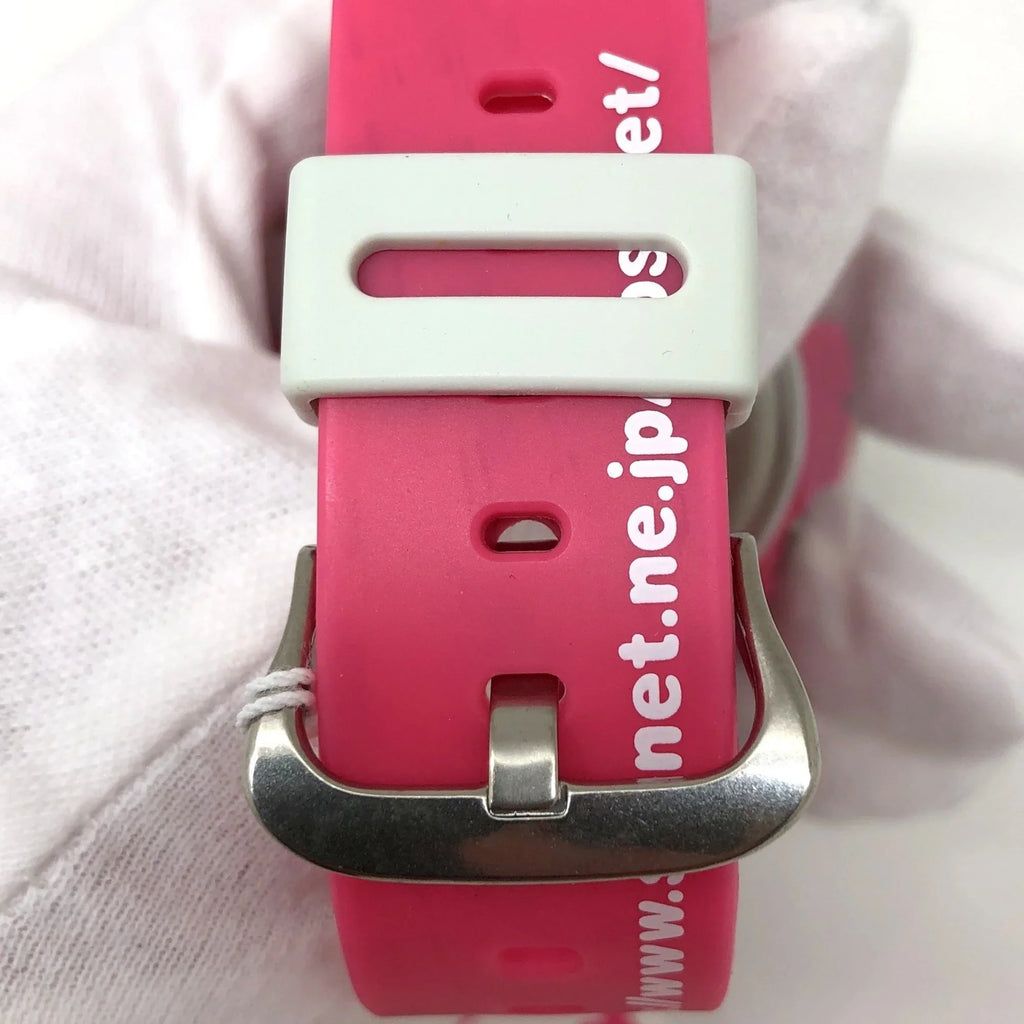 Quartz Pink Eyes Post DW-6900BMO-9JR (Good) Men's Pre-Owned Pet G-SHOCK Collaboration Store Three ITJT9ZWV73LU Watch CASIO Mikunigaoka White