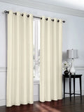 Sheer Panels Ultra 2 Pack: Shimmer Luxurious Top Home Grommet Collections Curtain Regal - Ivory Semi