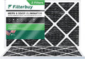 Odor HVAC Filters Pleated 16x24x1 Activated Eliminator MERV with Carbon Filterbuy AC 8 Air Furnace (2-Pack)