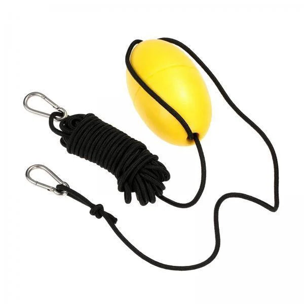 5xDrift Anchor 9.1M Rope Boat for W/ Inflatable Anchor Buoy Rope Length Yellow BAOSITY