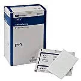Dressing , ''3 Adhesive Count'' Ouchless 4 100 x Telfa