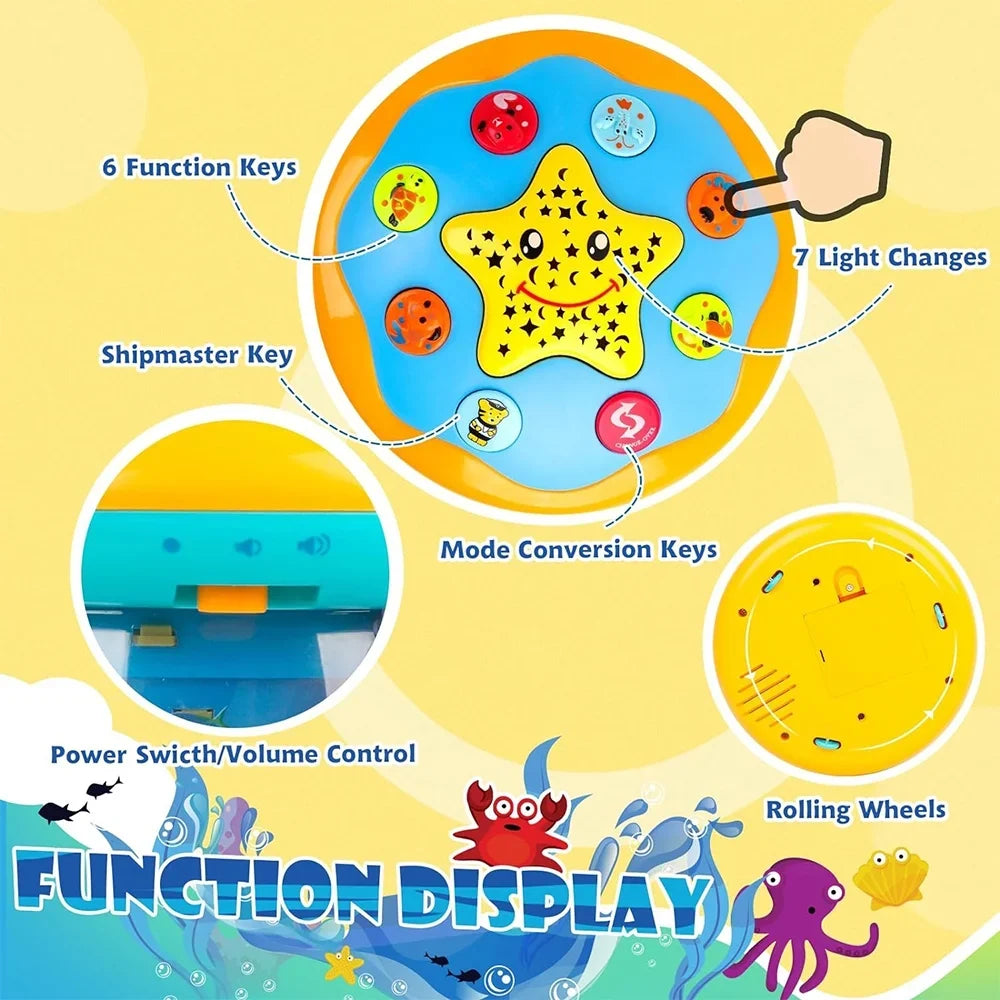Toys Musical 3-6 to 12-18 in 9 Tummy Baby 4 Toys Projector Month Baby Infant 6 Time Months 0-3 12 Up Light Learning Rotating 1