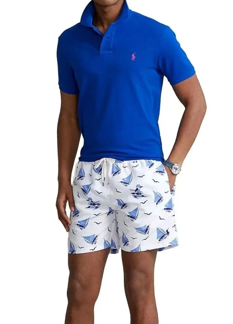Size Men's Classic Trunk Polo Blue Ralph Swim Lauren XX-Large Traveler