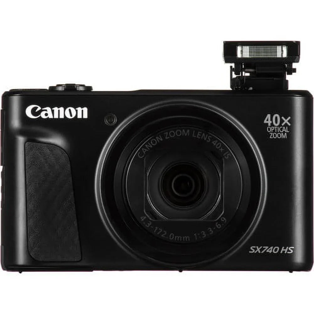 Canon Buzz-photo Camera HS with 32GB SX740 Zoom 40x Digital Kit PowerShot Optical