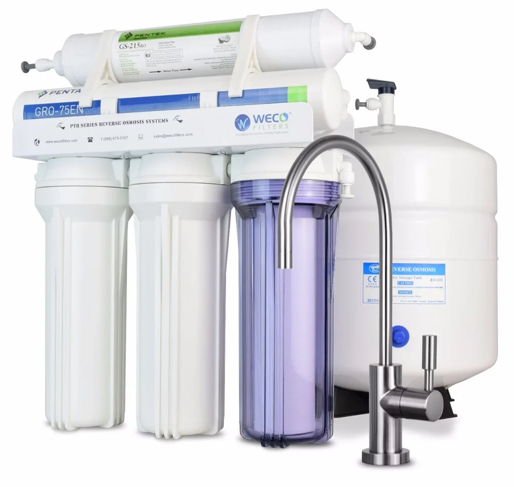 Filtration VGRO-75GS-215RO High Drinking Osmosis Water Reverse WECO Efficiency System