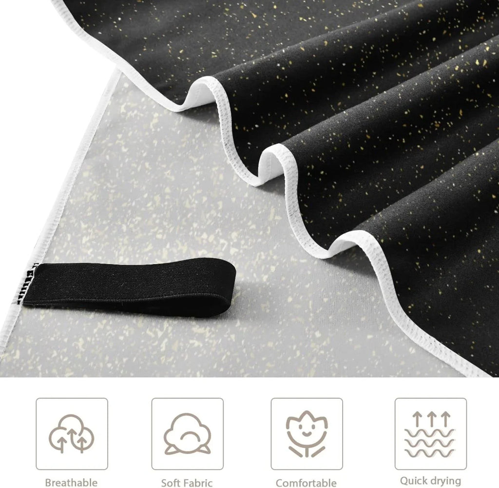 Towel Compact Dry Lightweight Swimming Beach Super Towels Quick - Holiday£¨72£© Camping Glitter Bestwell for Travel Oversized - Texture Absorbent Towel