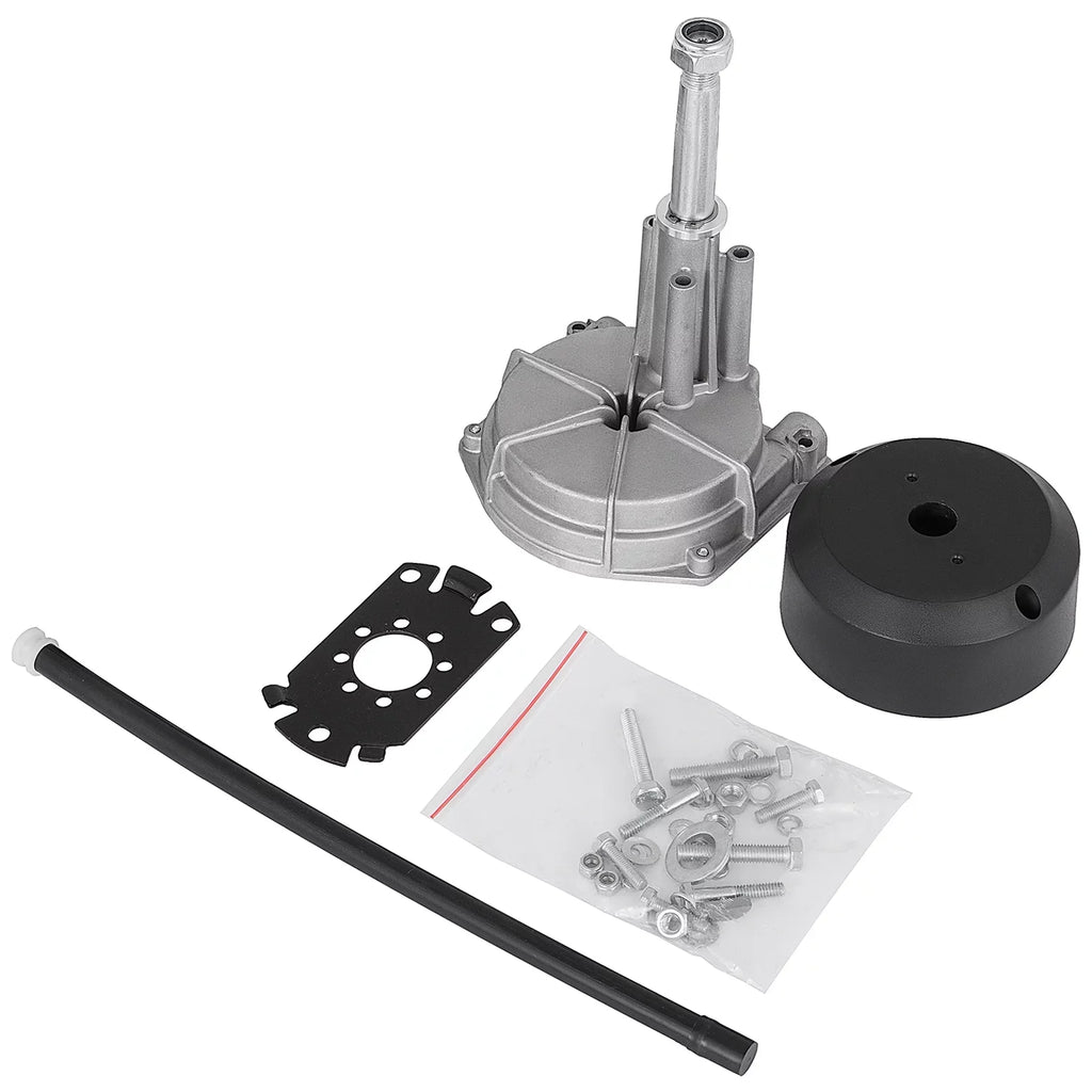 Steering Boat Ft. VEVORbrand 13 12 Cable Accessories Wheel, with Boat In. Mechanical 12 Ft. Rotary Outboard