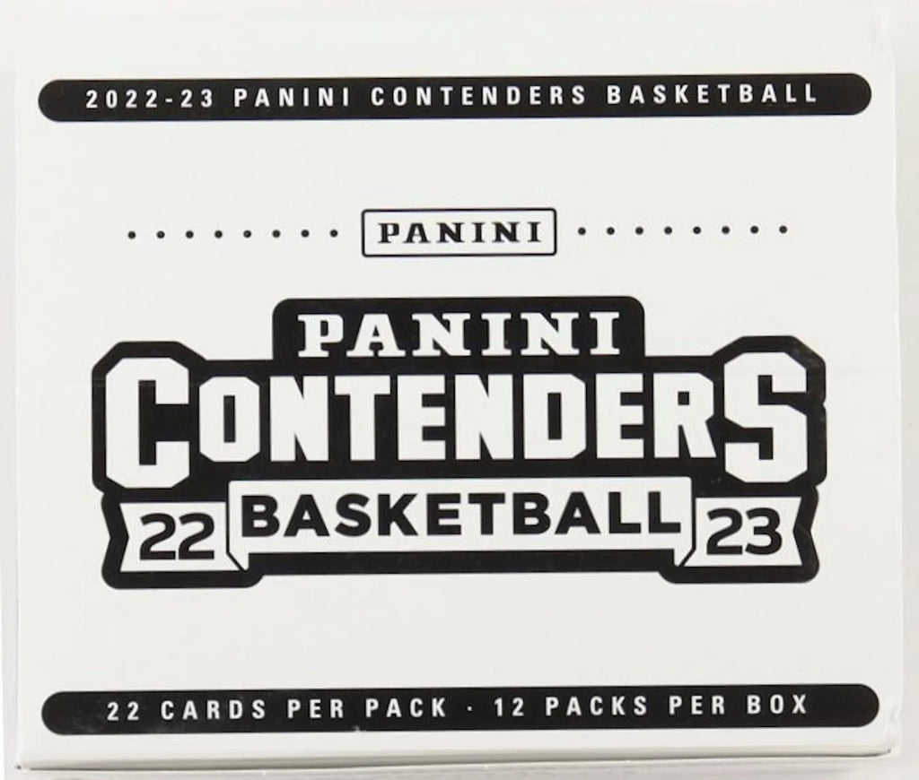 2022-23 12pk. Contenders NBA Pack Fat Panini Basketball Box Cards.
