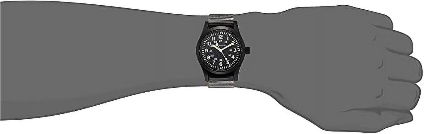 38mm Watch Khaki Steel H69409930 Men's Field Gray Stainless Hamilton