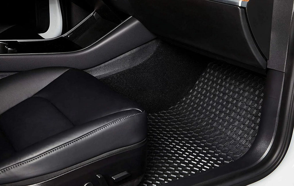 with TOUGHPRO 4Runner 2021 Compatible Mat - Floor Accessories - Row Weather - Toyota (Front All Set) Heavy Duty
