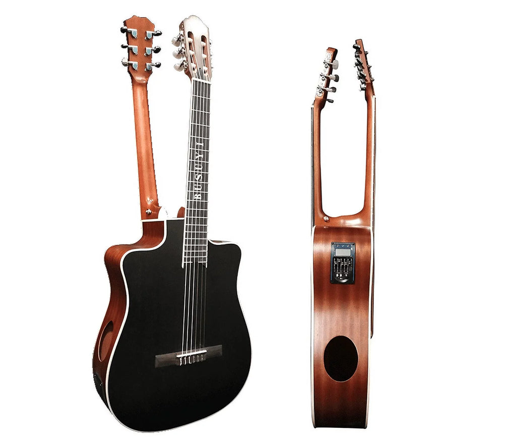 Acoustic Bag Neck, classical NPT Busuyi 2021 6 /6 Strings Strings Guitar + Double Double Sided