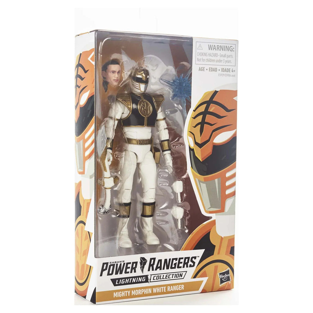 Mighty Ranger 6-inch Power Rangers Morphin White Figure Lightning Collection