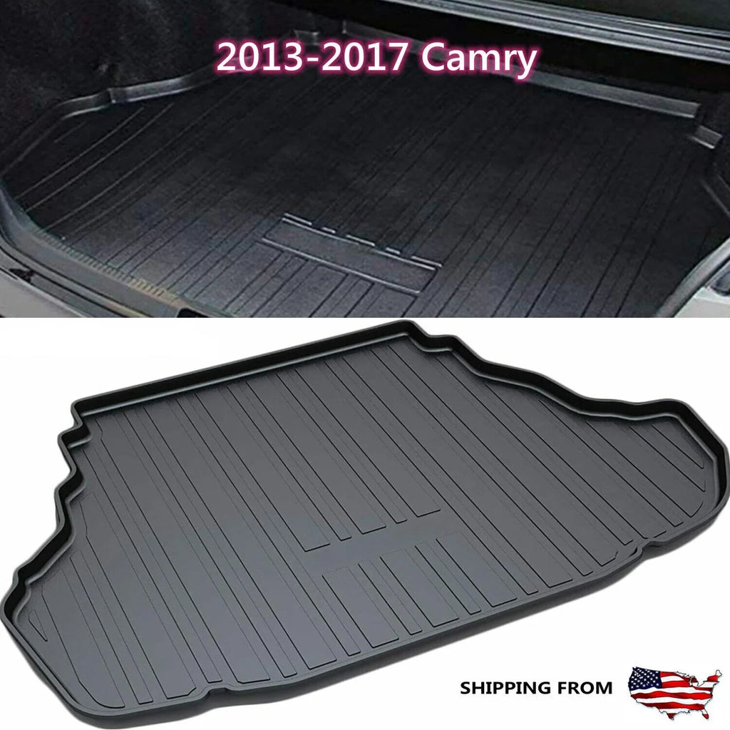2013-2017 Carpets Cargo Toyota Trunk for Clean Easy Mats TPO Camry Liner to