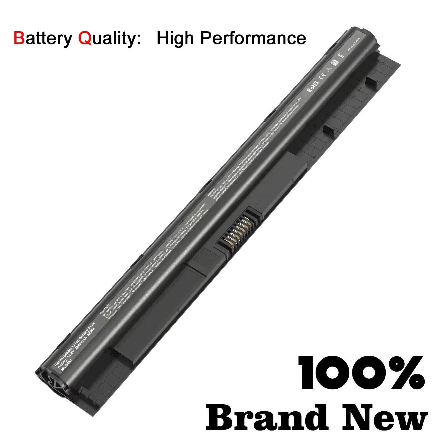 2 5000 14 40WH Series Inspiron 17 M5Y1K Dell for 15 3000 Batteries 14.8V US