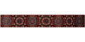 2'7" Runner, Aria 17'8" Lenora x Red/Blue