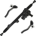 Rack 2.4L Steering Assembly and 2013-2017 2015 Pinion Detroit Pinion and Rods Axle Replacement Steering 2014 2016 for Kit - Honda Power Tie Accord Electric Outer Rack 2