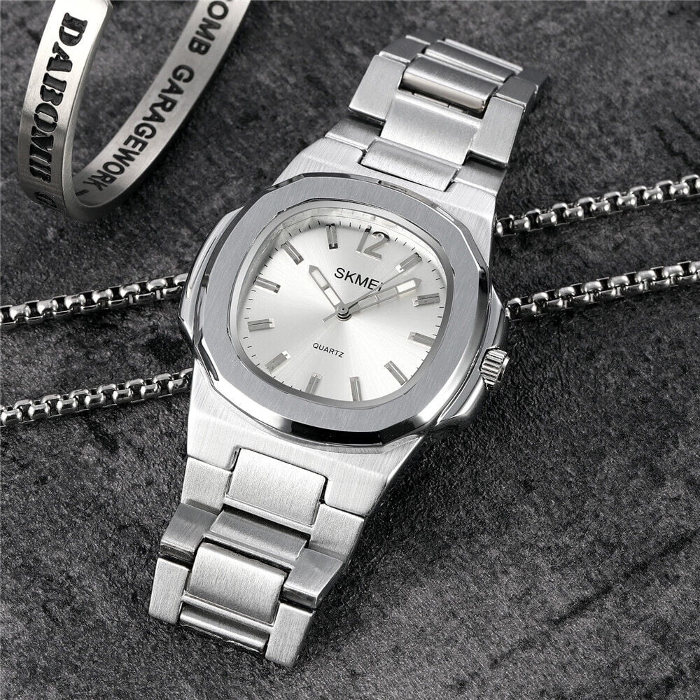 Steel Male Gold Watch Business Luxury Gift For Wristwatch Men Quartz