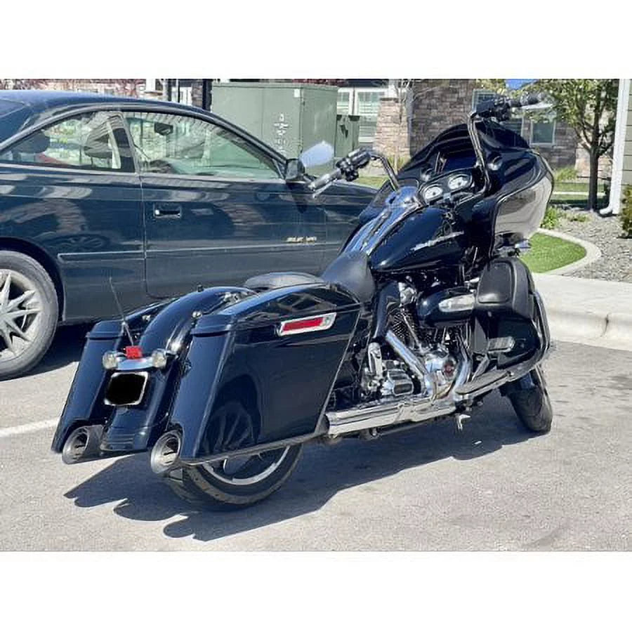 Saddlebags Touring 16 Grills 14 21 with Harley Glide 18 Audio 17 Kojem 5" Cover w/Speaker CVO Hard 20 23 19 22 for 15