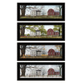 Frame 4-Piece II" Vignette "Four Seasons Black Jacobs, by Billy Collection