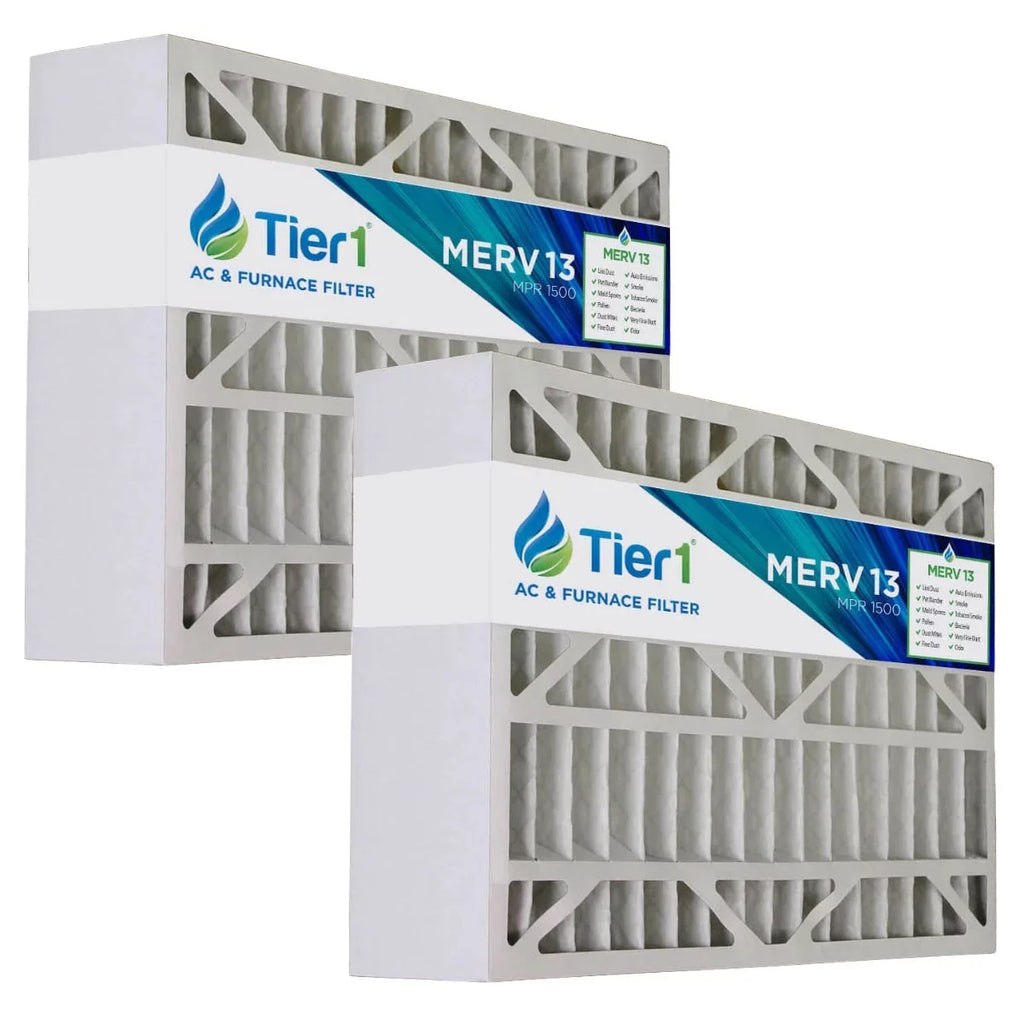 16x25x5 2 Filter for 13 Merv Replacement Honeywell Pack FC100A1029 Tier1 Furnace AC