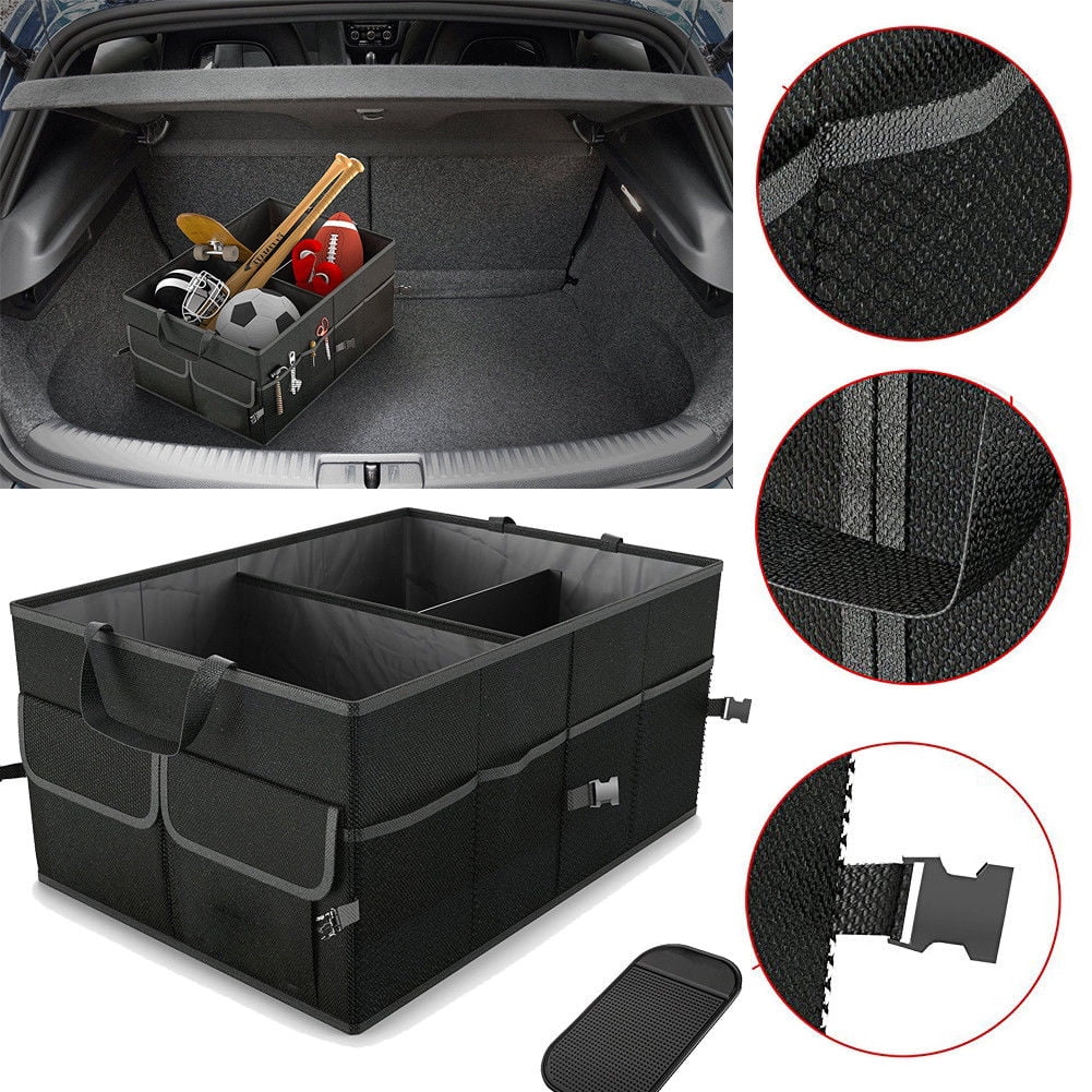 Bin Organizer Folding for Truck Collapse Cargo Bag Nokiwiqis Caddy Storage SUV Car Trunk