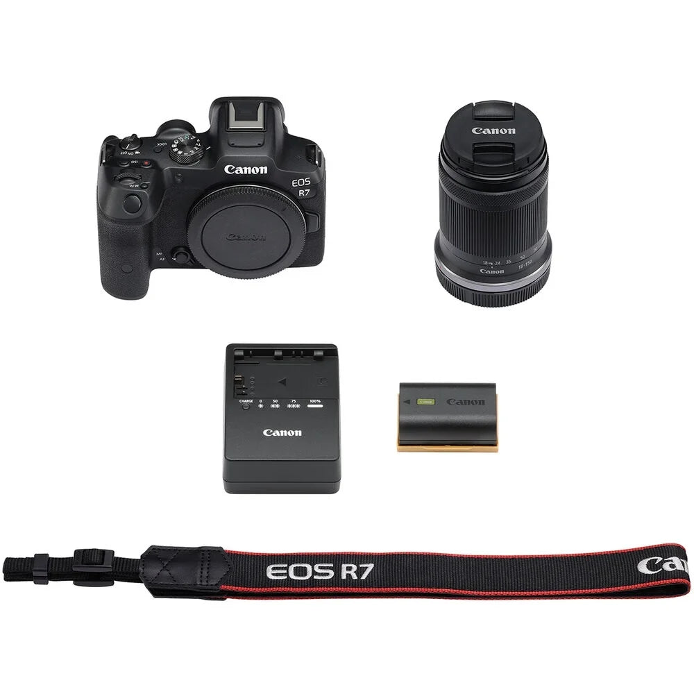 Mirrorless 5137C009 Camera Canon with 18-150mm Lens EOS R7 -
