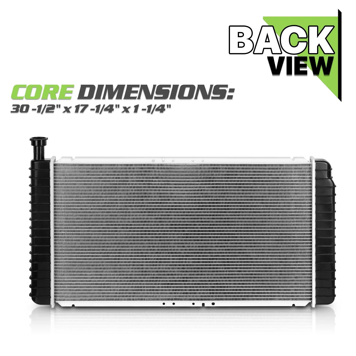 (1997-1999),GMC (1996-2002) Replacement 1500/2500 Cargo OE Aluminum Chevrolet 2044 Magshion 4.3L AT for 5.7L Van Radiator Savana 5.0L