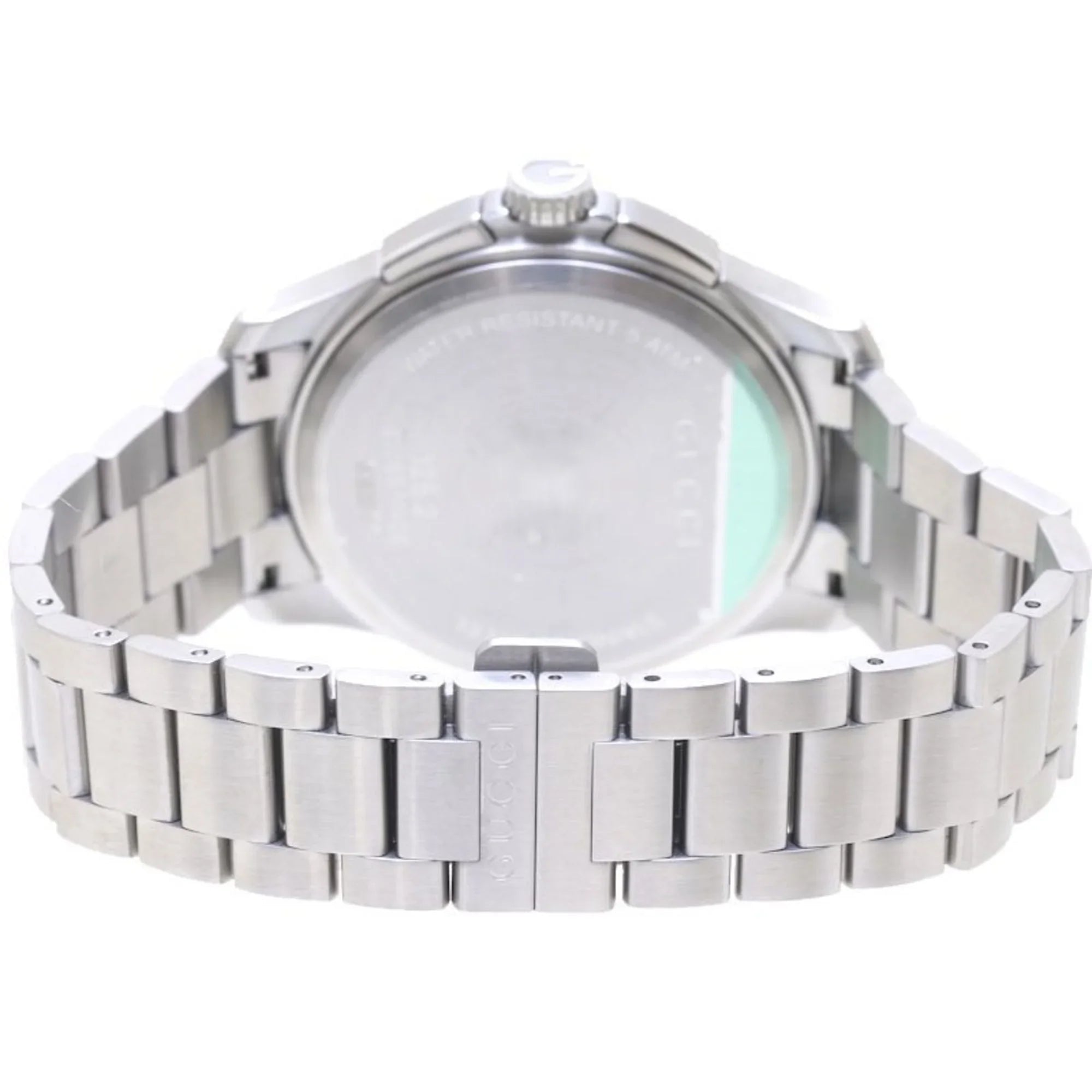 126.2 39276 New) Stainless Chronograph Timeless Pre-Owned GUCCI Steel YA126272 G Men's (Like
