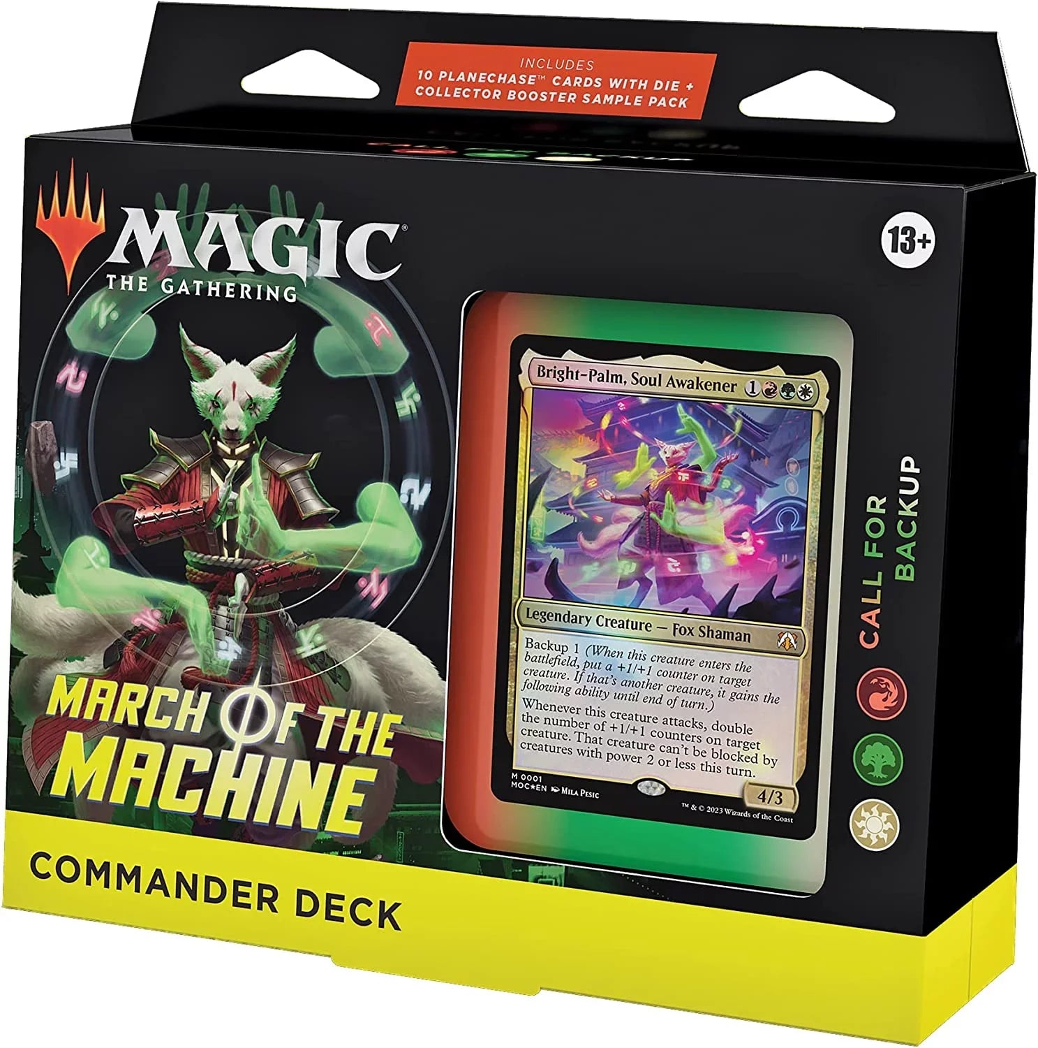 The March Pack of Commander Sample Magic: Backup Call Booster Machine the For + Collector Deck Gathering