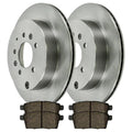 Side 2011 2.3L 2012 2009 Replacement Rotors Pads Ceramic Kit Mazda AutoShack and 2.5L Brake 2007 CX-7 and Rear FWD AWD Driver 2008 2010 for Passenger