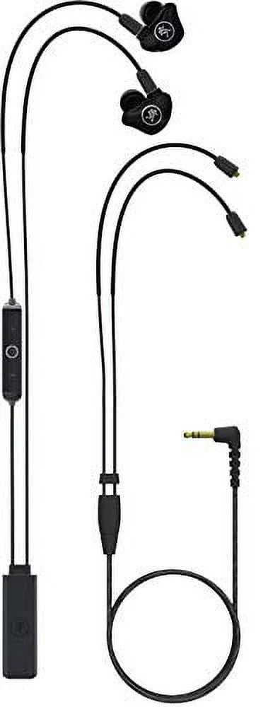 Headphones In-Ear Single & Adapter(MP-120BTA) MP Mackie and Bluetooth Driver Series with Monitors