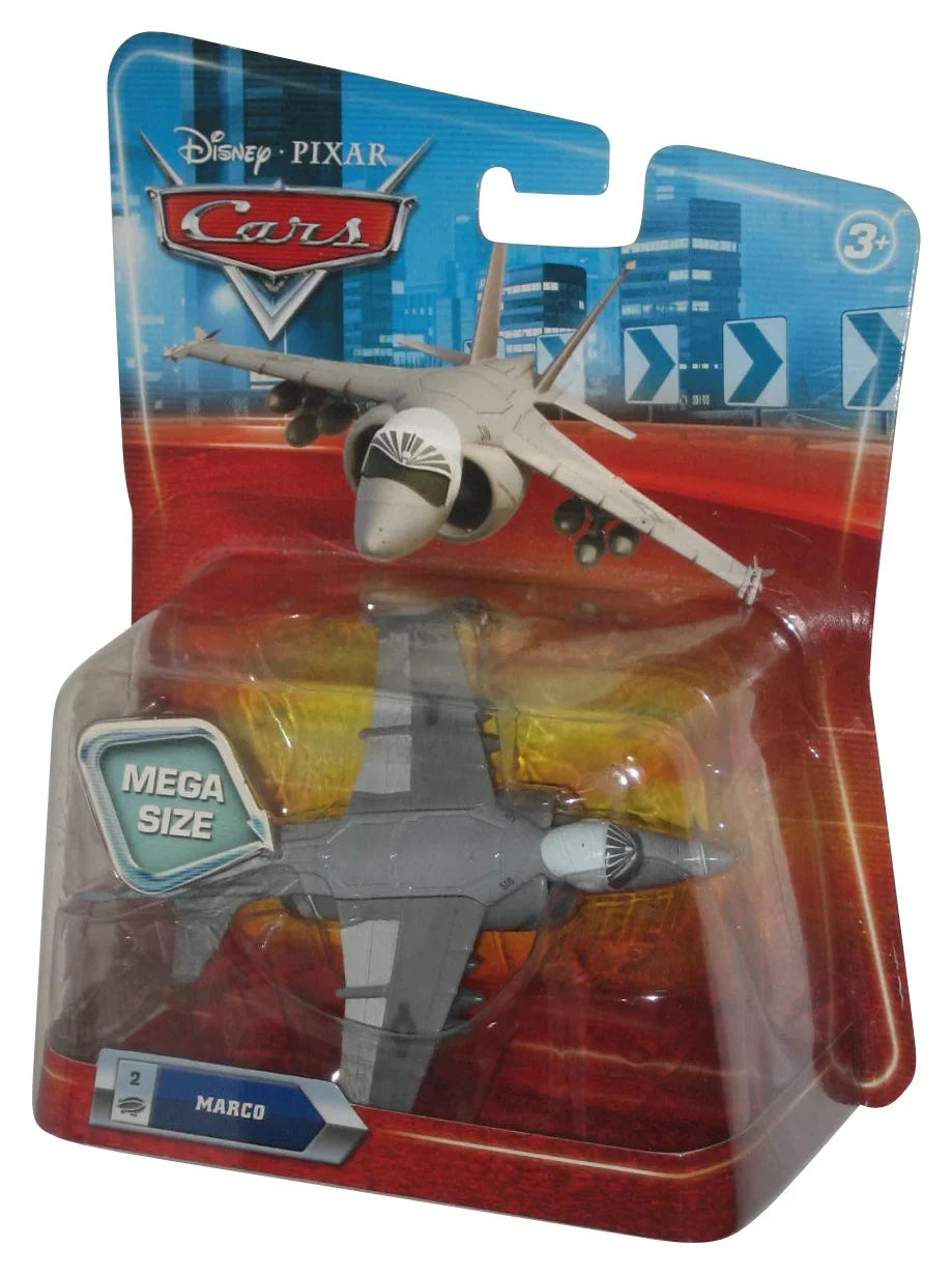 Aircraft #2 Marco World Die-Cast The Disney of Cars Toy Size Jet Mega (2009) Mattel
