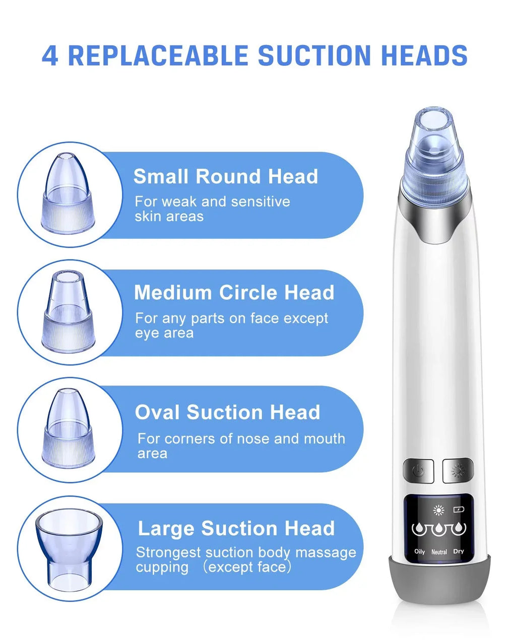 Pore Men Sucker Cleaner Women Vacuum USB Pore Blackhead Electric Remover for Face Blackhead Ansten Blackhead Cleaner Vacuum Pore Remover Rechargeable Face kit Suction Nose Pimple Facial