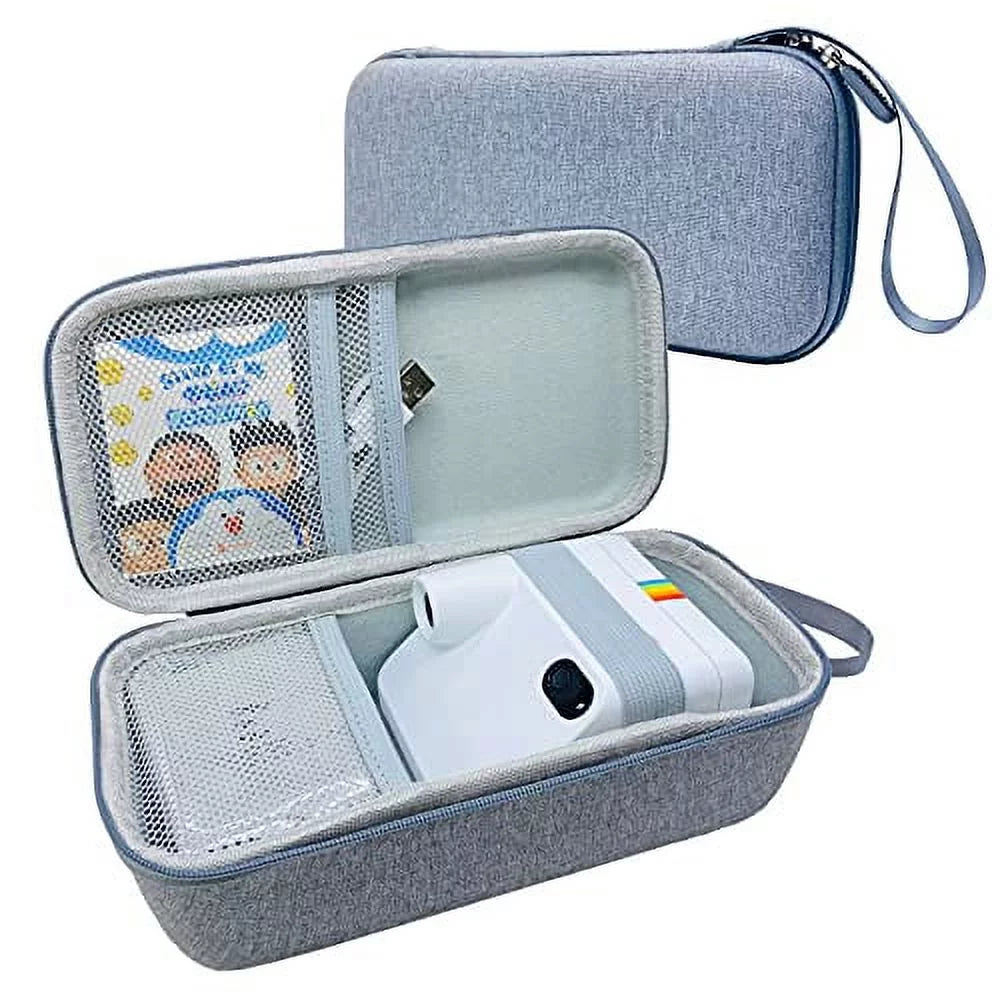Accessories Polaroid Camera Case Polaroid and Mini Go (Grey) for Storage Box Go (Case Instant Hard Carrying Camera (9035), Film for Only) Travel