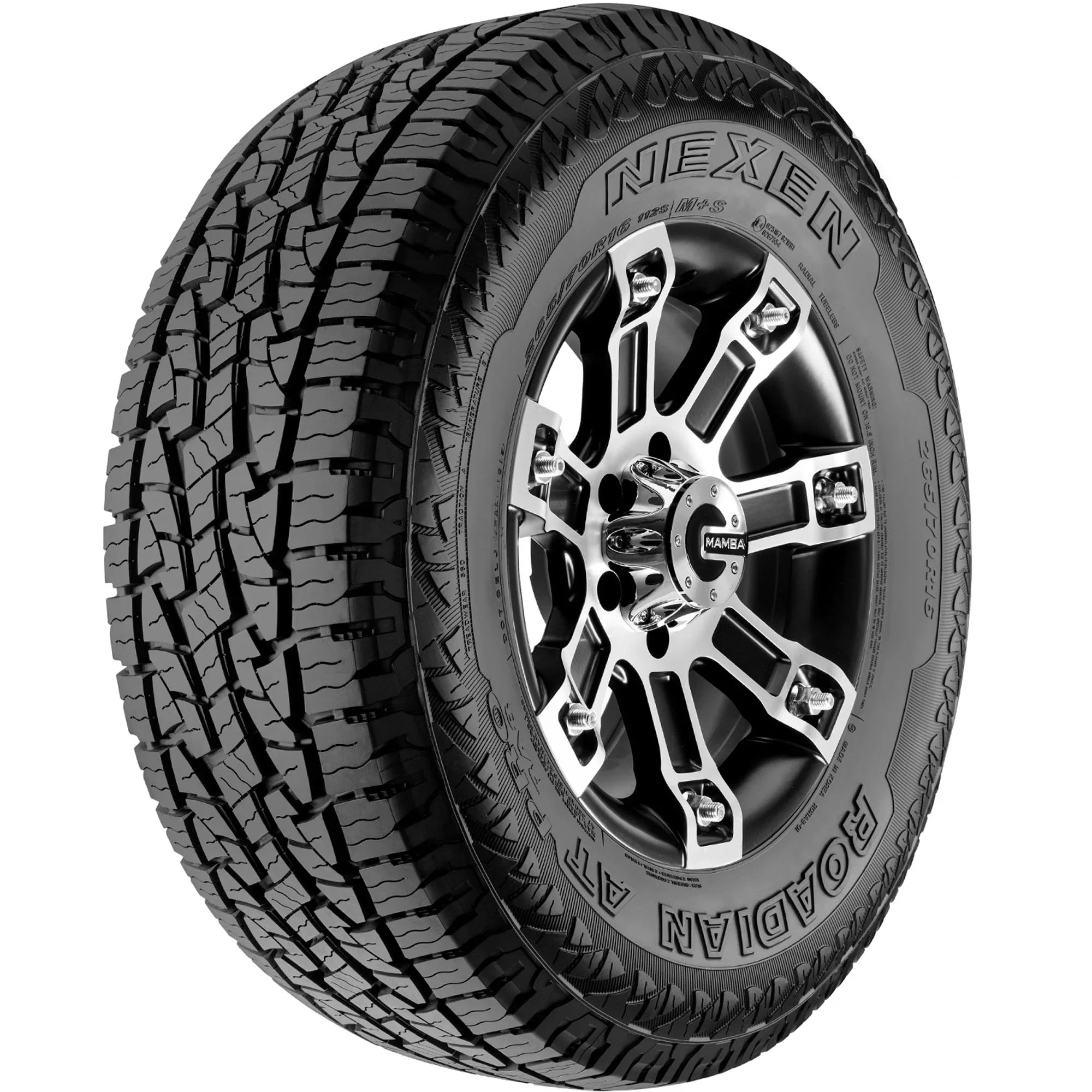 All RA8 AT E Terrain LT265/70R18 124/121S Pro SUV/Crossover Tire Nexen Roadian