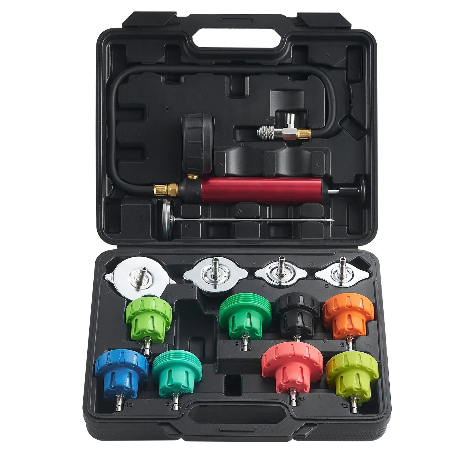 Radiator BENTISM Pcs Purge Refill Tester Coolant Adapters 14 Vacuum Pressure With