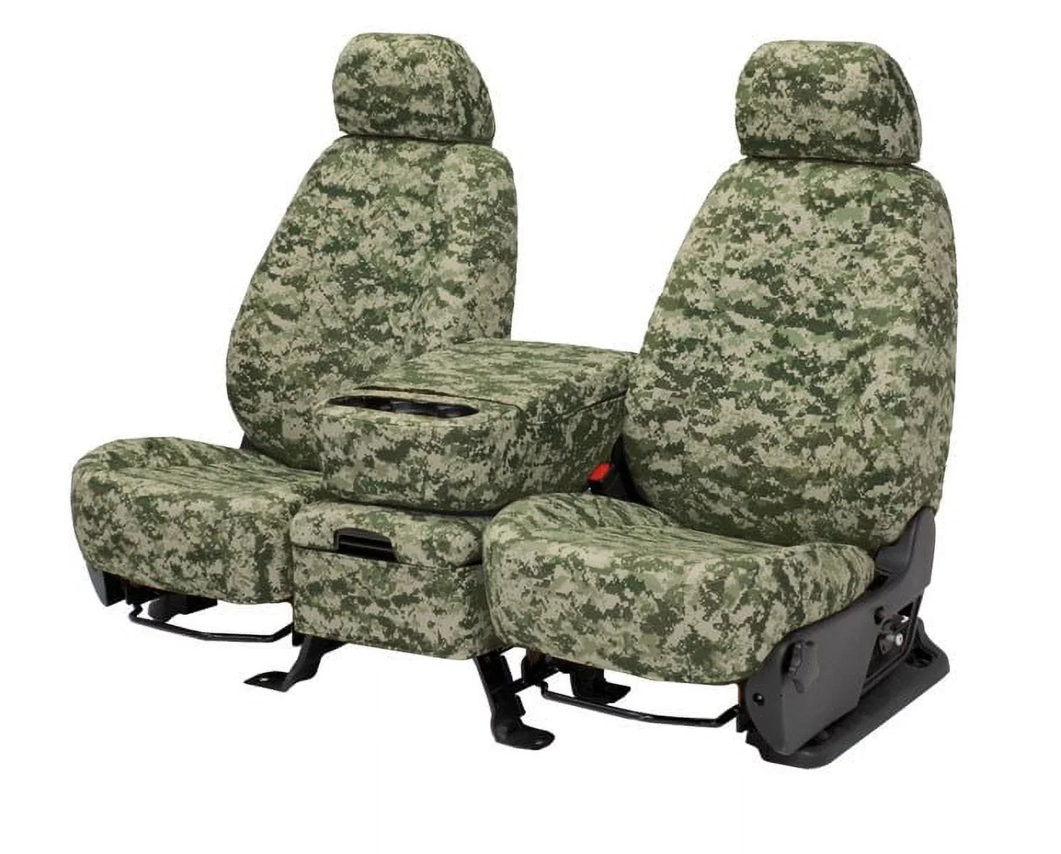 Land and Toyota Trim TY501-98KF for Insert Covers Buckets Camo Seat Forest CalTrend 1994-1997 Front Cruiser -