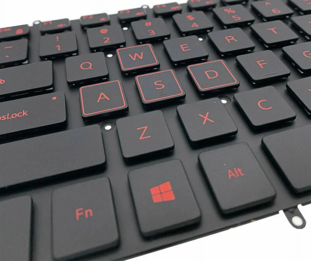 Keyboard 3779 15 G3-3579 Characters G5 15-5587 Dell Gaming Red Backlit For 5587
